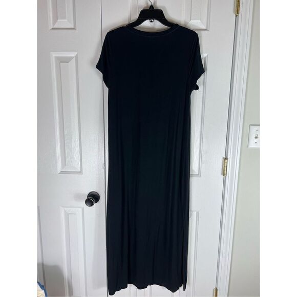 Soma Womens Black Maxi Dress Size Small - Picture 3 of 4